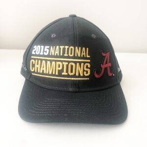 Nike Dri-Fit 2015 Alabama National Championship Hat Black Snapback